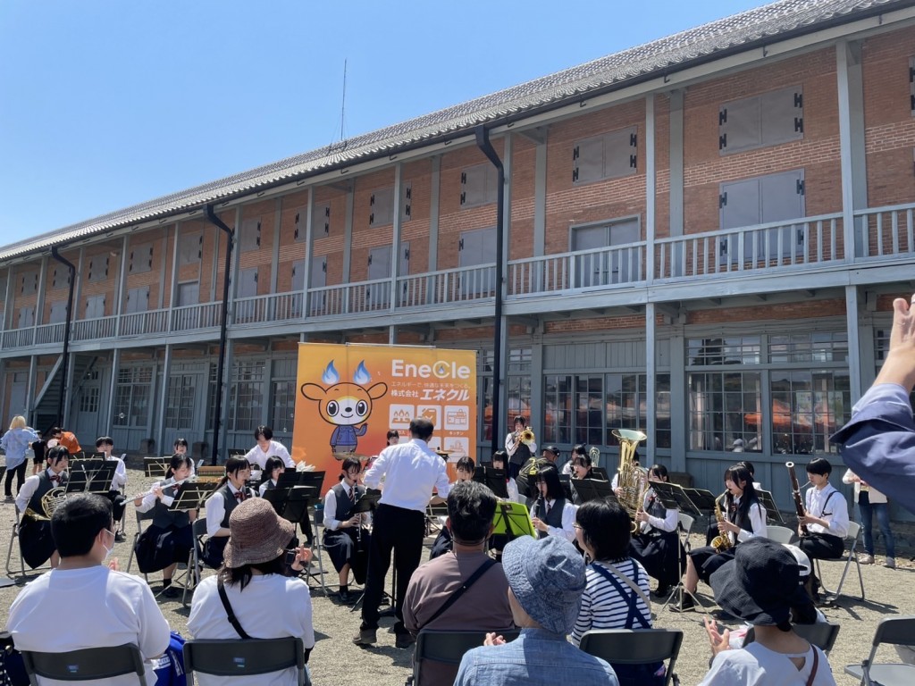 ステージイベント（富岡高校 吹奏楽部）